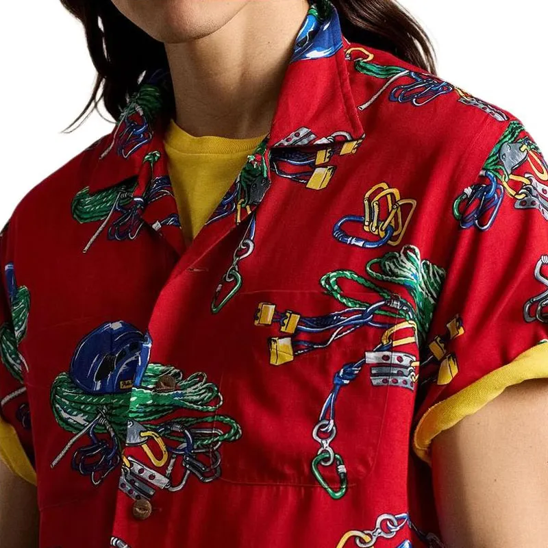 Polo Ralph Lauren Rope Printed Short Sleeved Shirt-4