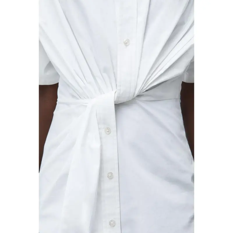 Alexander Wang Short Sleeved Dresses Women's White-4