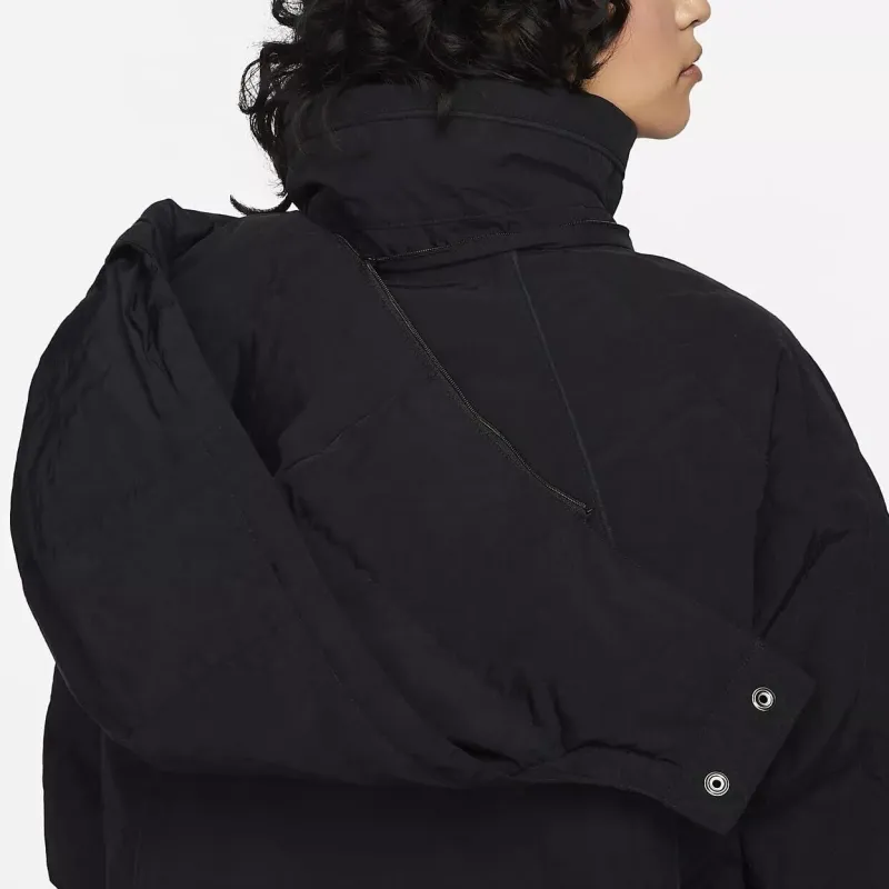 Nike Jordan Women's Essentials Down Parka Black-3