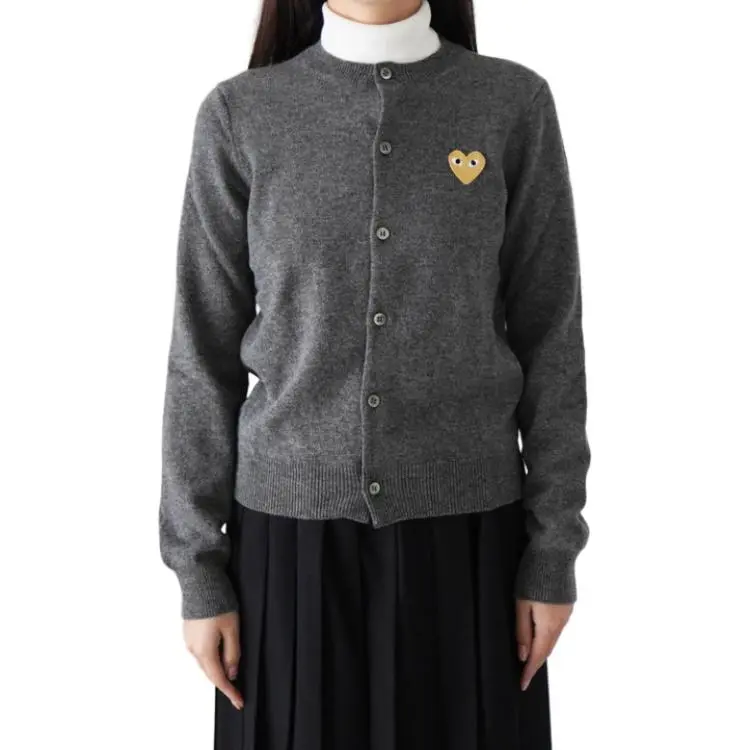 CDG Play Knitwear Women's Gray-2