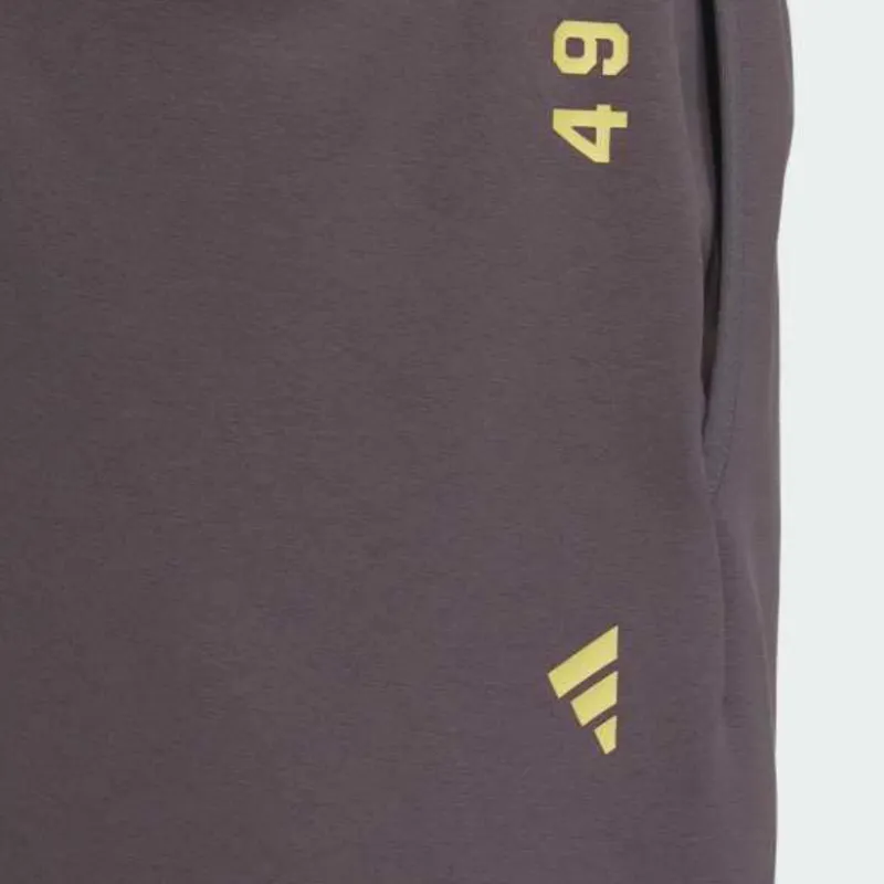 Adidas Casual Shorts Men's Rock Gray-4
