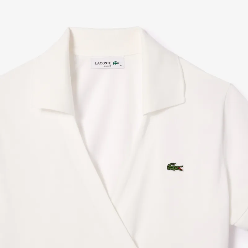 LACOSTE Wrap style Polo Top-4