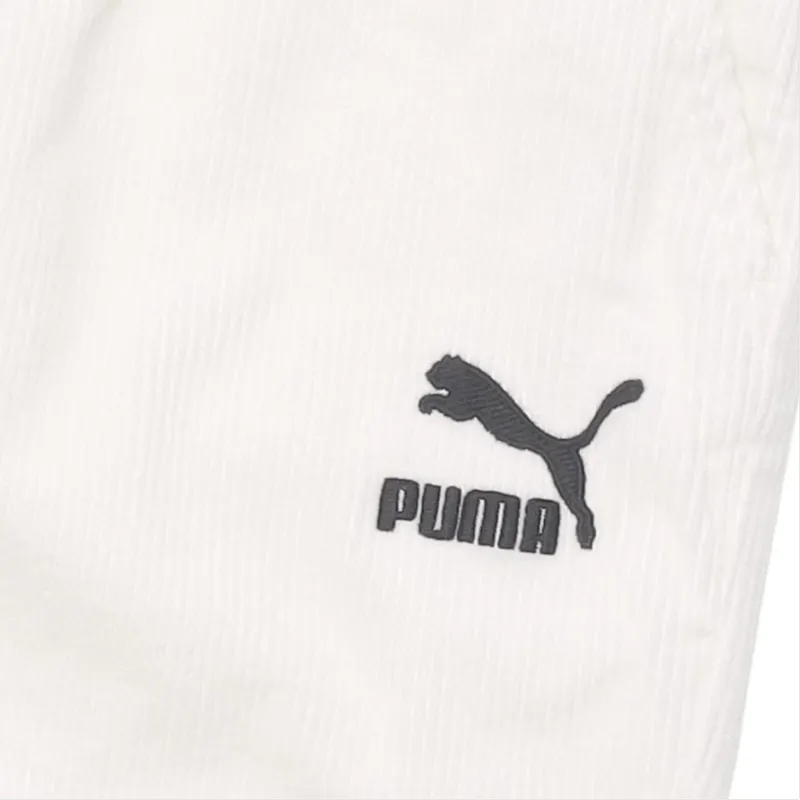 PUMA Casual Pants Women's Ecru-5