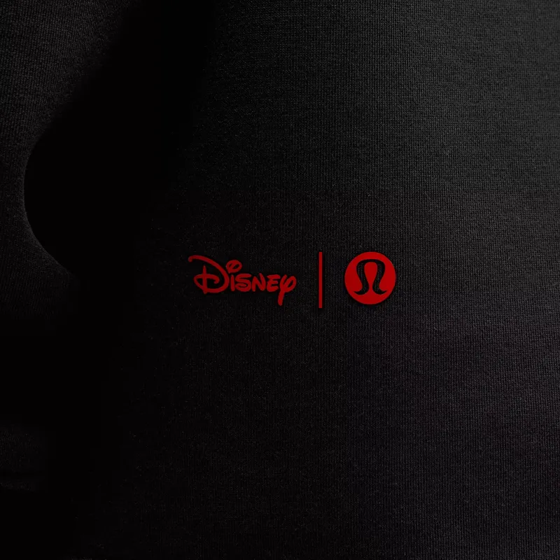 Lululemon x Disney Fleece Sweatshirt Women's Black-5