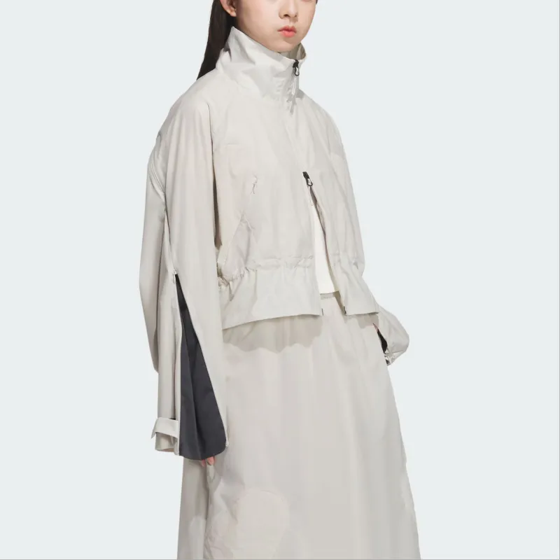 Adidas FOS Collection FUTURE STYLE WOVEN JACKET Women's Miracle Bauxite Brown-3
