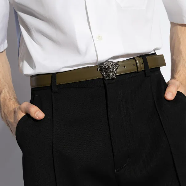 VERSACE La Medusa Greca Buckle Belt-2