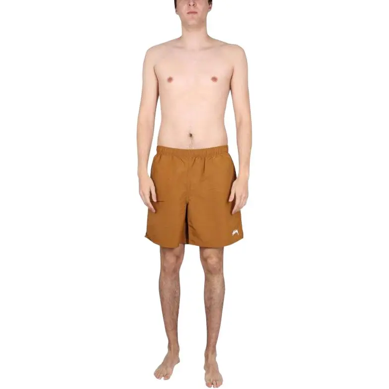 Stussy Casual Shorts Men's Brown-3