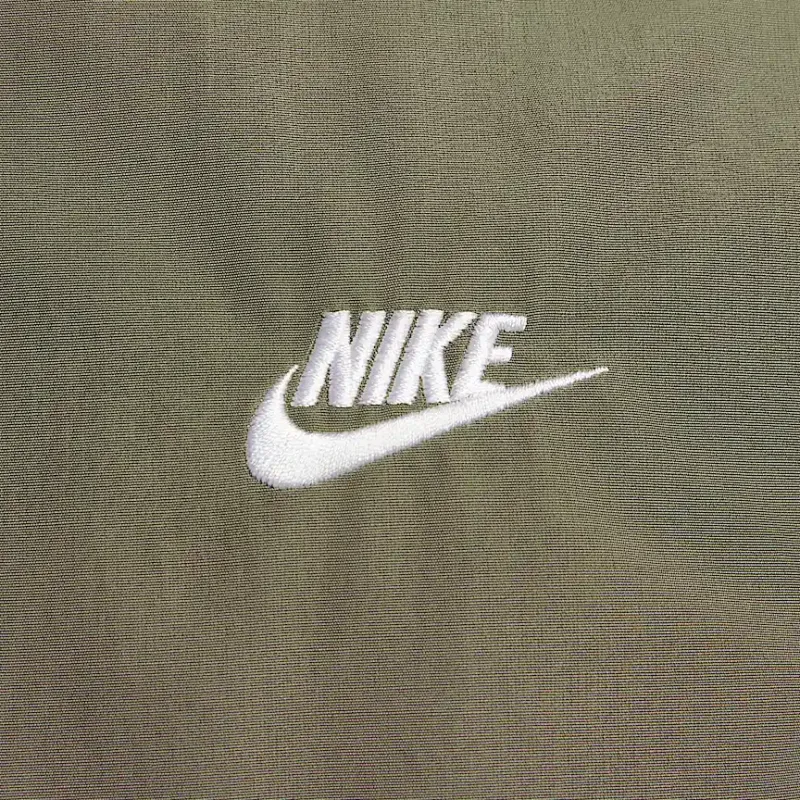 Nike Club Jacket Men's Medium Olive Green/White-6