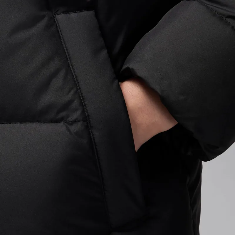 Jordan Puffer Jackets Women's Black/White-7