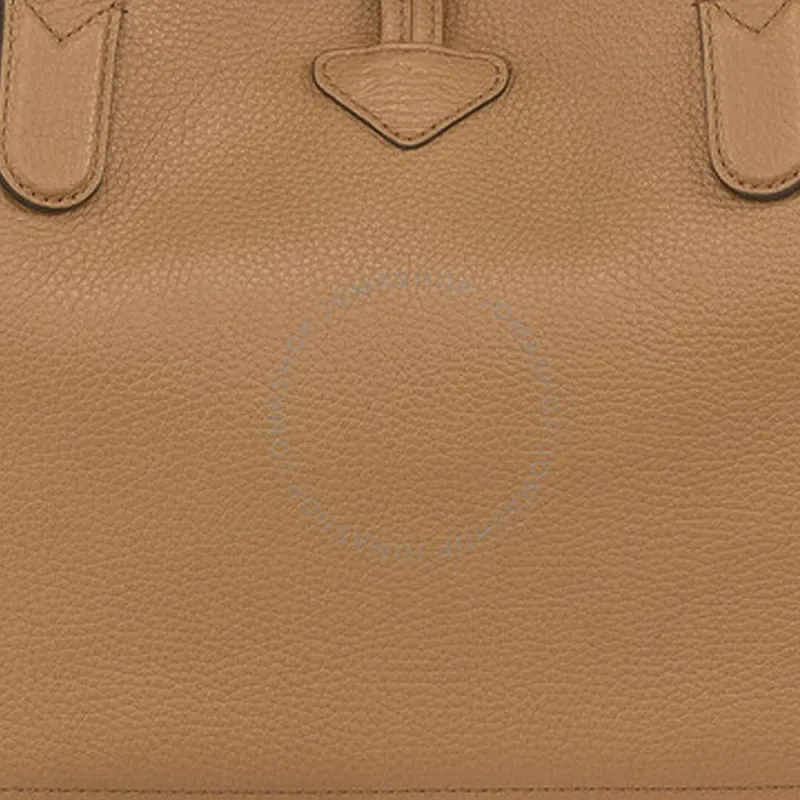 LONGCHAMP Roseau Essential Cow Leather Shoulder Bag Large Size Women's Tawny-2