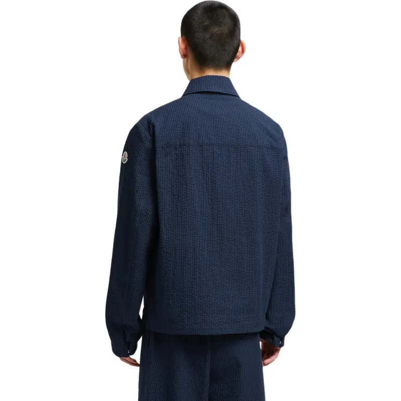 Moncler Seersucker Shirt Jacket-1