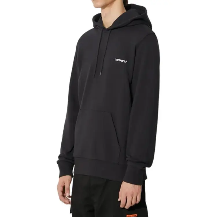 Carhartt WIP Logo Embroidered Drawstring Hoodie-3