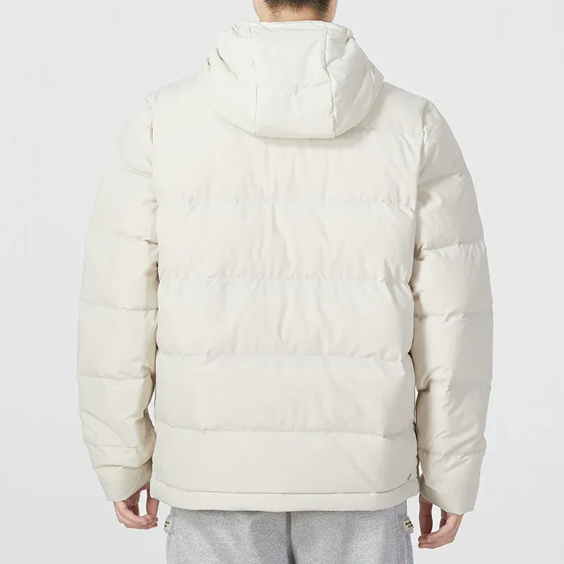 Adidas Down Jacket Unisex White Comes With Necklace-3