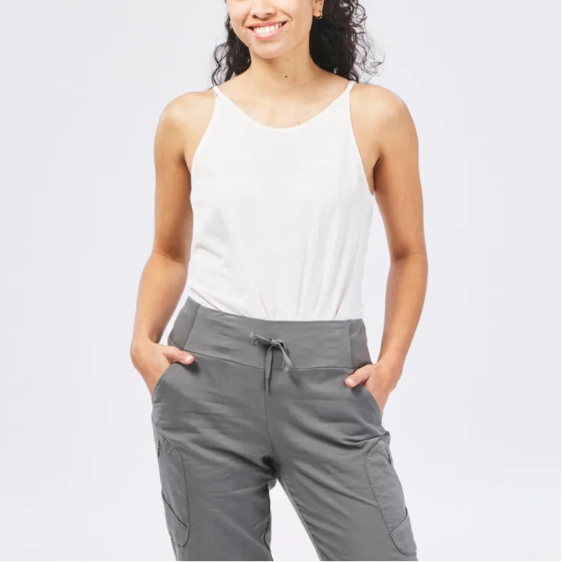 DECATHLON NH500 Casual Shorts Women's Khaki Gray-3