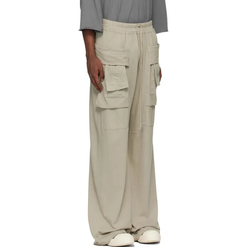 Rick Owens DRKSHDW Casual Pants Men's Light Beige-2