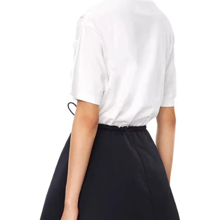 SHUSHUTONG T Shirt Women's White-5