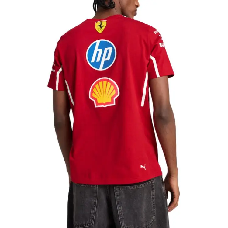 PUMA Playera Scuderia Ferrari 2025 Team Para Hombre-4