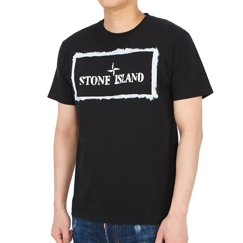 STONE ISLAND SS21 T Shirt Men's Black-5