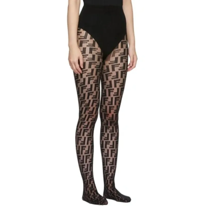 FENDI SS23 Pantyhose Women's Black-3