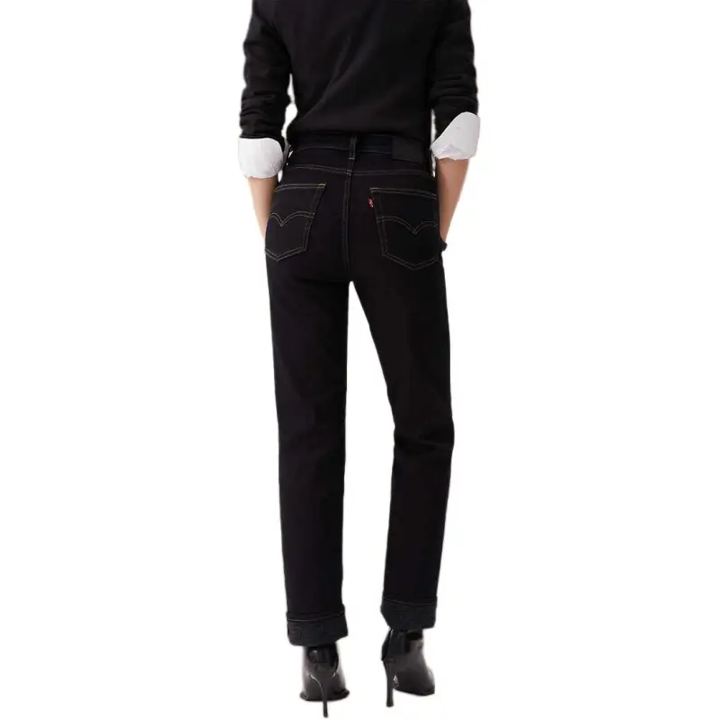 Levis CNY Jeans Women's Dark Blue-3