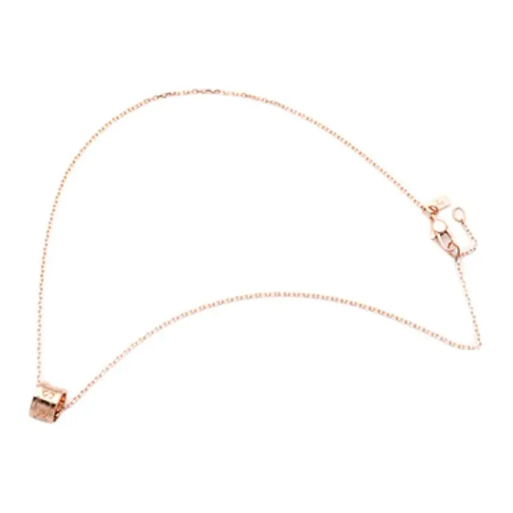 GUCCI 18K Gold Necklaces Women's Rose Gold-1