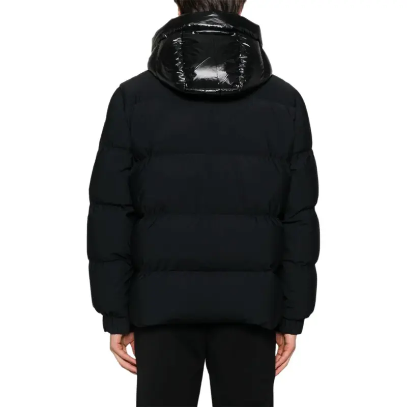 Moose Knuckles Suthep Logo Plaque Padded Jacket-3
