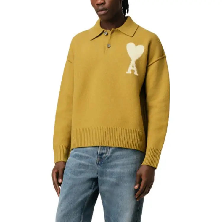 AMIPARIS Paris Ami De Coeur Polo Jumper-2