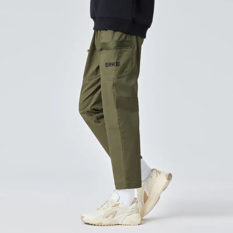 Erke Casual Pants Men's Jackdaw Green-3