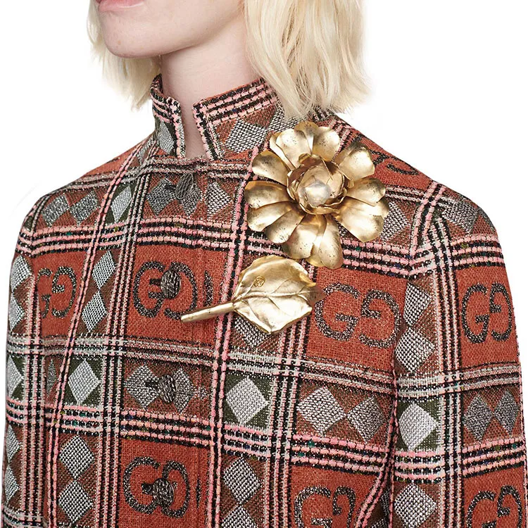 GUCCI Coats Women's Orange-1