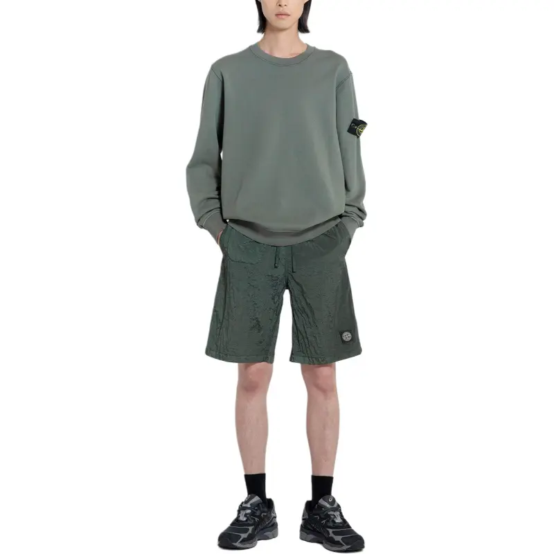 STONE ISLAND Compass motif Swim Shorts-4