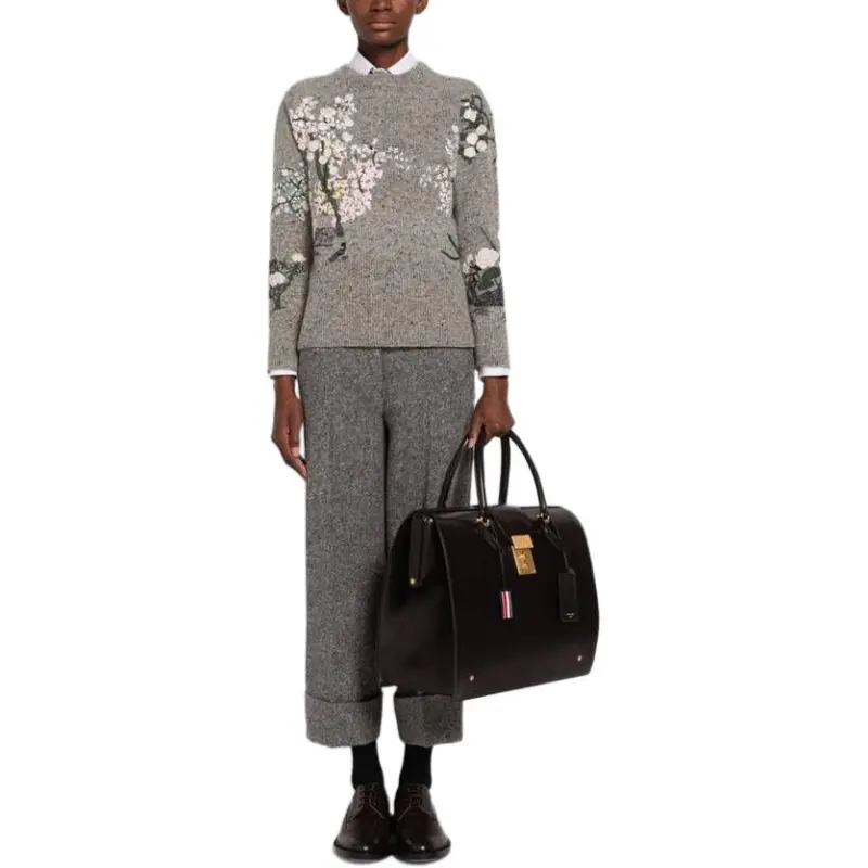THOM BROWNE· Sweater Men's Gray-2