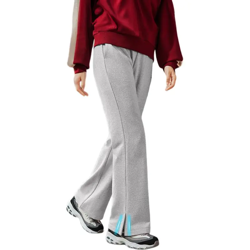 Skechers Casual Pants Women's Pattern Gray-4