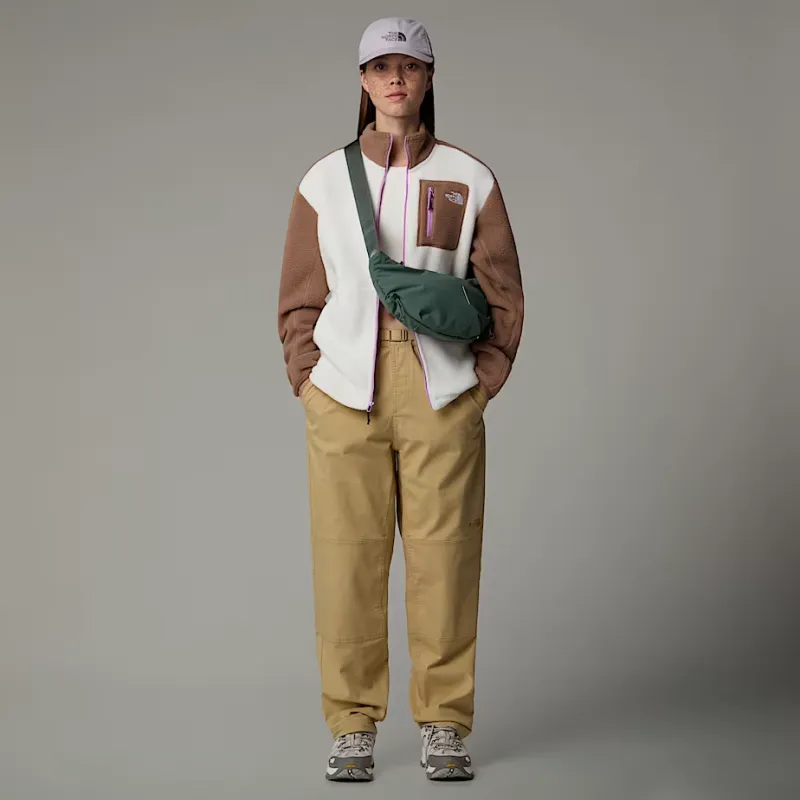 THE NORTH FACE Yumiori Velvet feel Coat Women's Dune White/Latte/Active Verbena-4