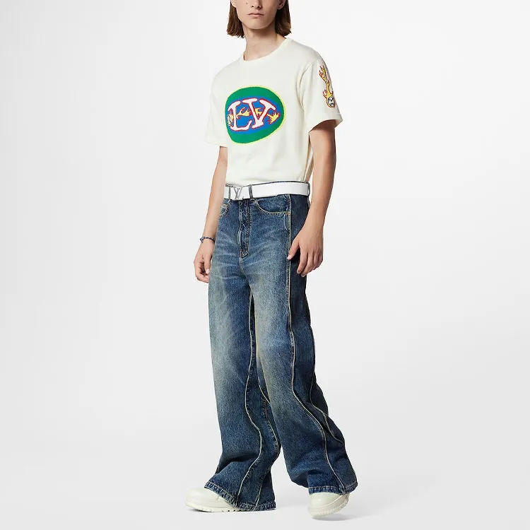 LOUIS VUITTON T Shirt Men's White-4