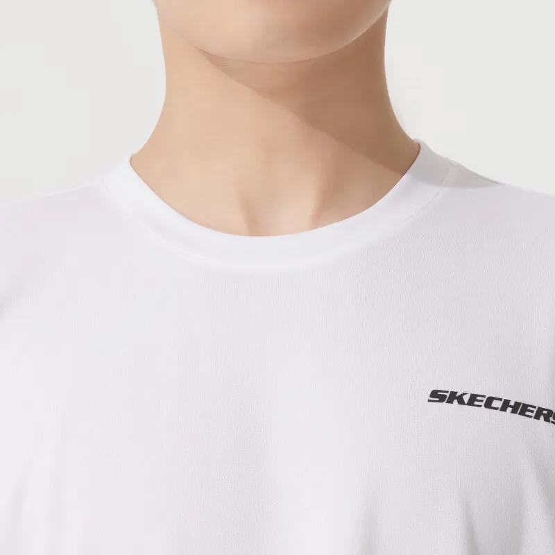 Skechers Sports Life Collection T Shirt Men's Bright White 0019-3