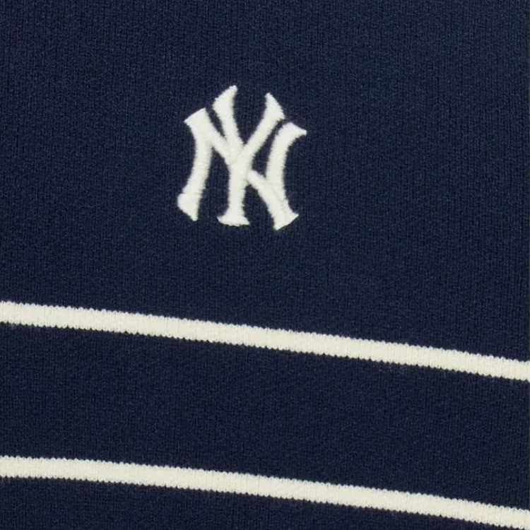 MLB New York Yankees Knitwear Women's Marine Blue-3