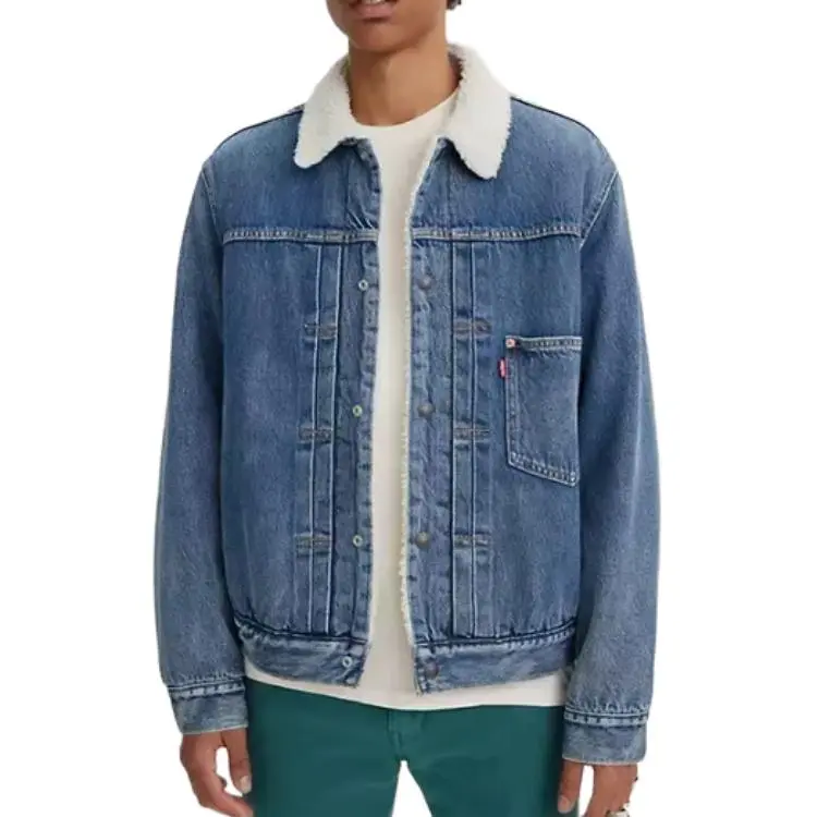 Levi's FW22 Denim Jacket Unisex Denim Blue-4