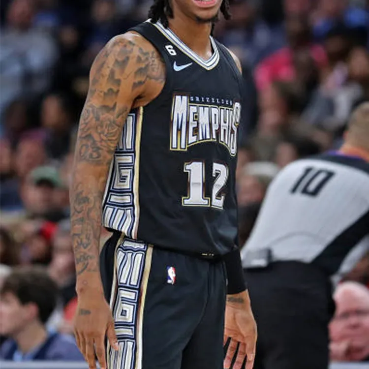 Nike Nba Memphis Grizzlies Ja Morant Dri Fit Jersey-2