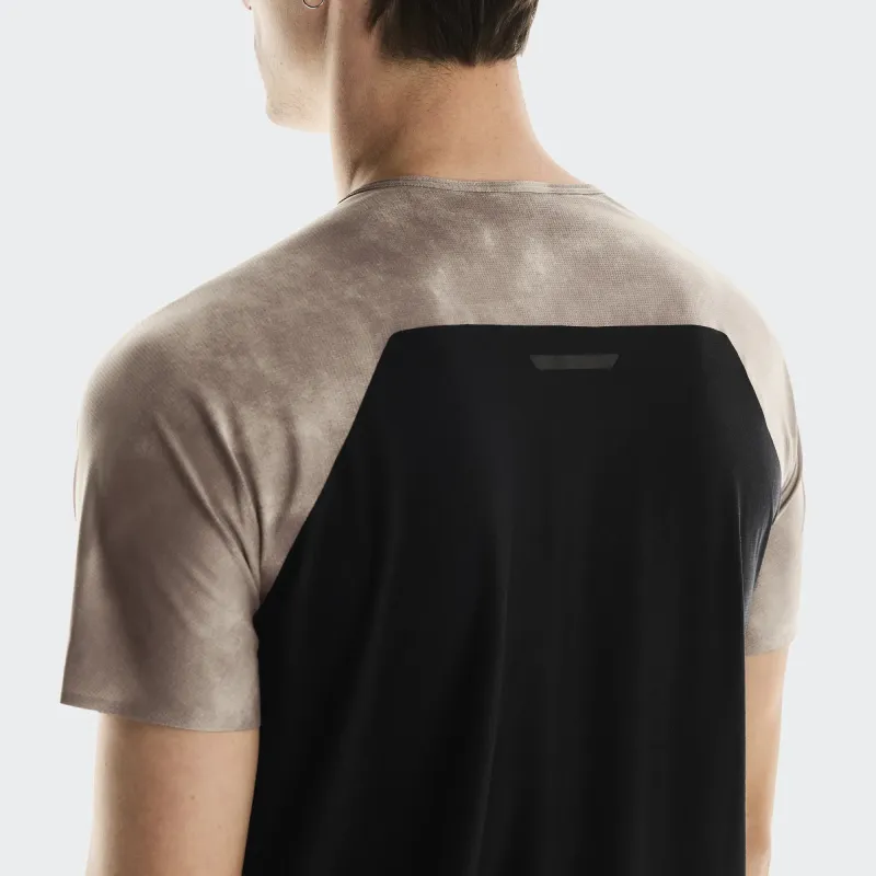 On Performance T AOP T Shirt Men's Graphite Gray/Black-4