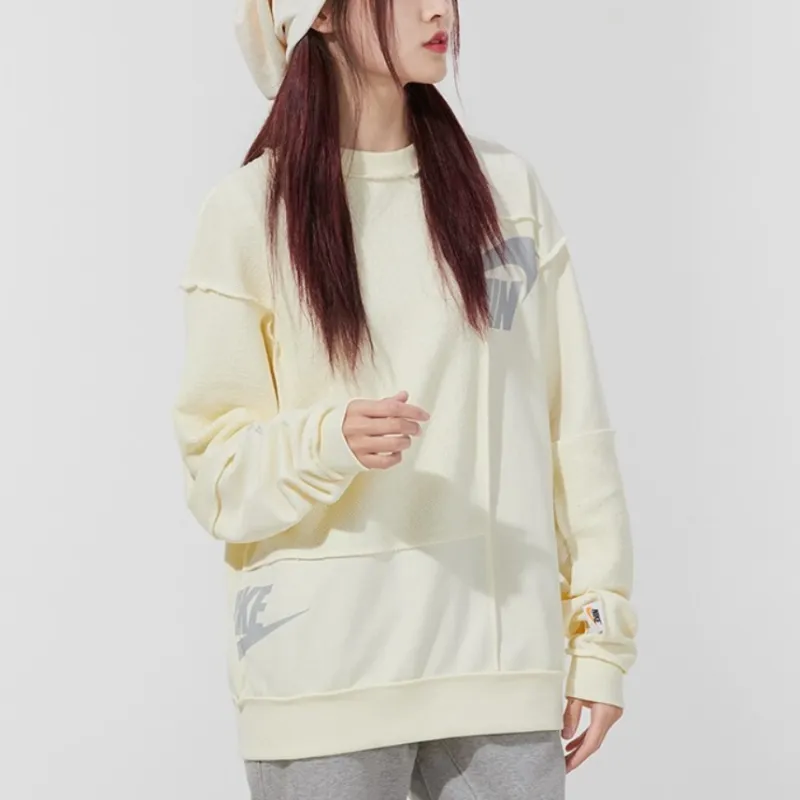 Nike Sweatshirts Women's Beige-4