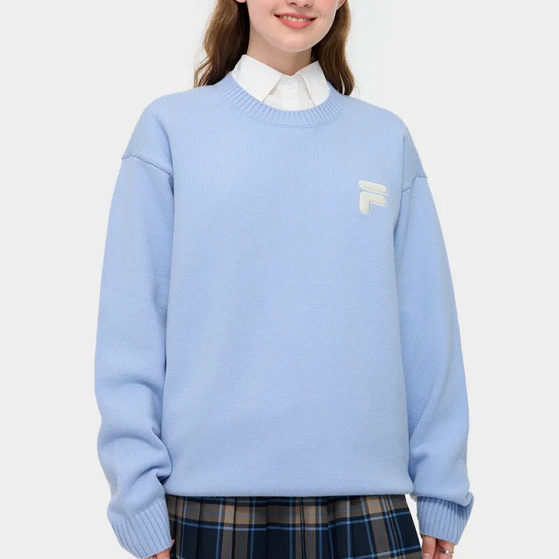 FILA FUSION Sweater Unisex Sunny Elegant Blue-4