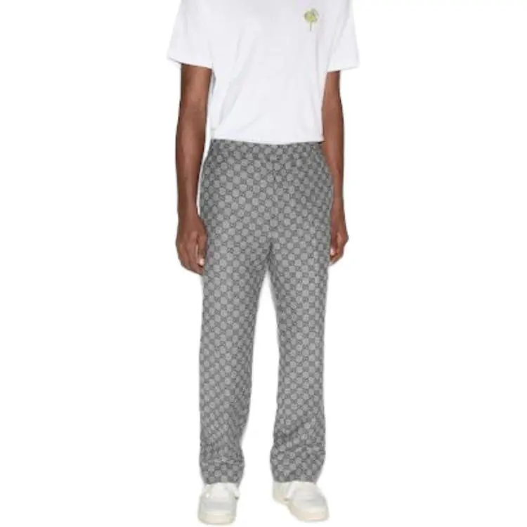 GUCCI Casual Pants Men Gray-1