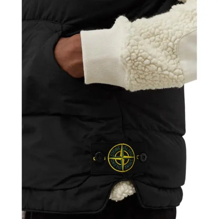 STONE ISLAND FW22 Vest Men's Black-4