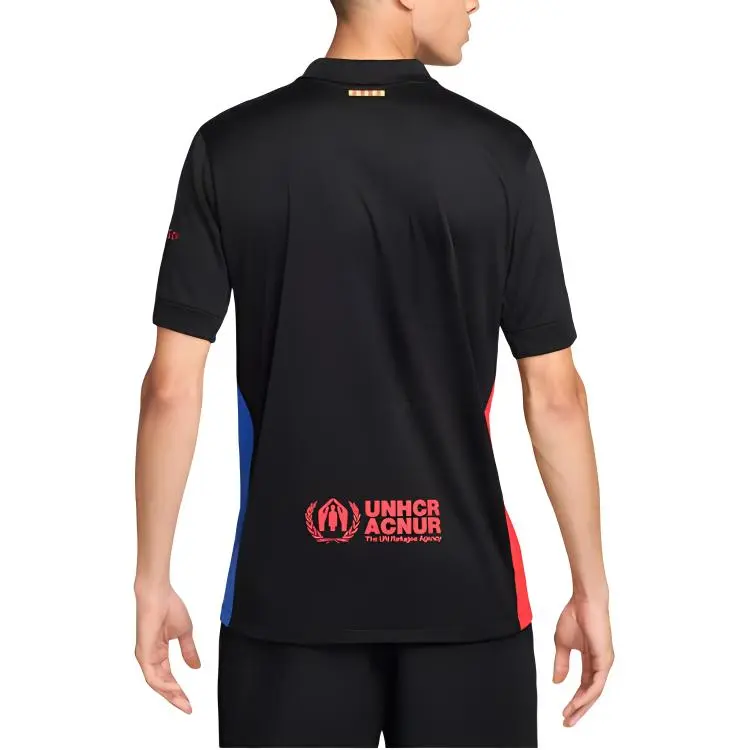 Nike Fc Barcelona 2024/25 Stadium Away Men's Nike Dri FIT Soccer Replica Jersey-3