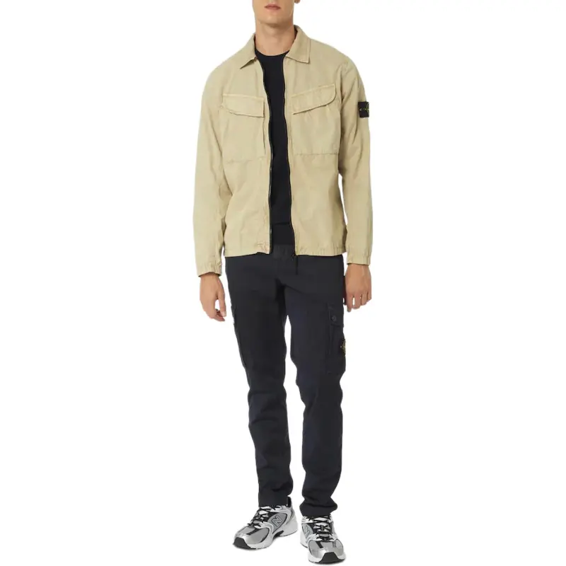 STONE ISLAND Jacket Men's Beige-4