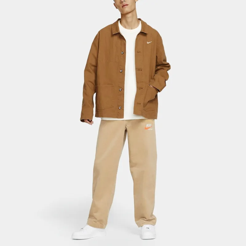 Nike Jackets Men Malt Brown-4