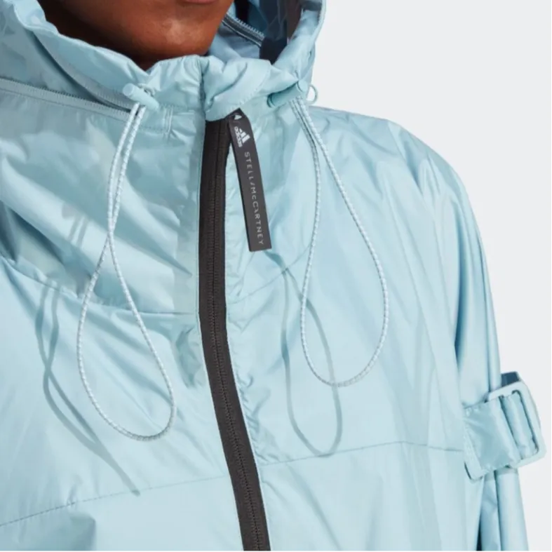 Adidas x Stella McCartney Jacket Women's Gray Blue-2