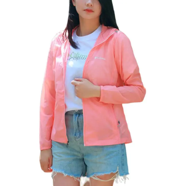 Columbia Breathable UV Protection Super Light Windproof Quick Dry Sun Protection Clothing Women's-2