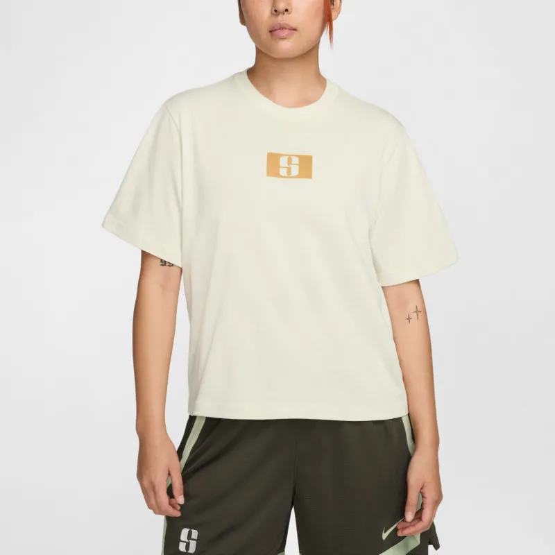 Nike T Shirt Women's Sea Glass Blue-2