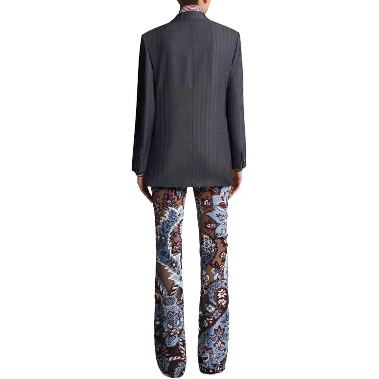 ETRO Double Breasted Candy Striped Jacket-4